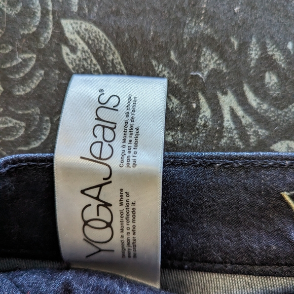 Yoga Jeans Rachel Skinny Dark Blue - Picture 3 of 4